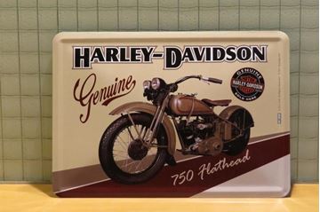Afbeelding van Harley Davidson man cave bordje #8