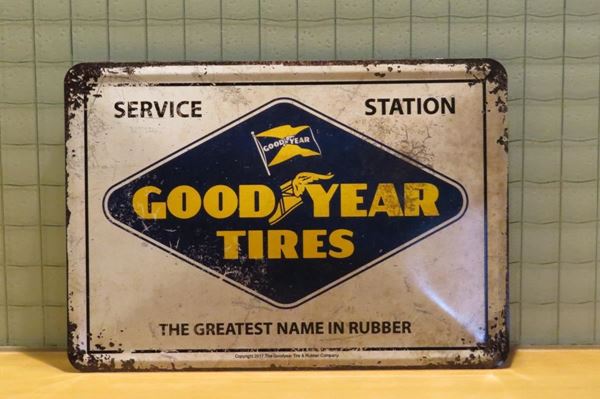 Picture of Good Year tires man cave bordje #4