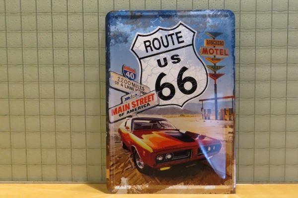 Picture of Route 66 man cave bordje #6