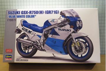 Afbeelding van Suzuki GSX-R750 1987 1:12 bouwdoos  21746
