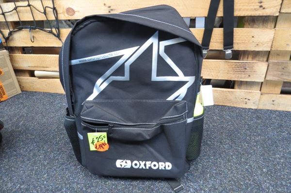 Picture of OXFORD rugzak backpack 15 liter zilver