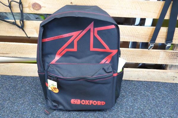 Picture of OXFORD rugzak backpack 15 liter rood