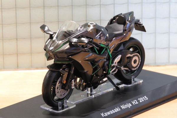 Picture of Kawasaki Ninja H2R 1:18 diecast