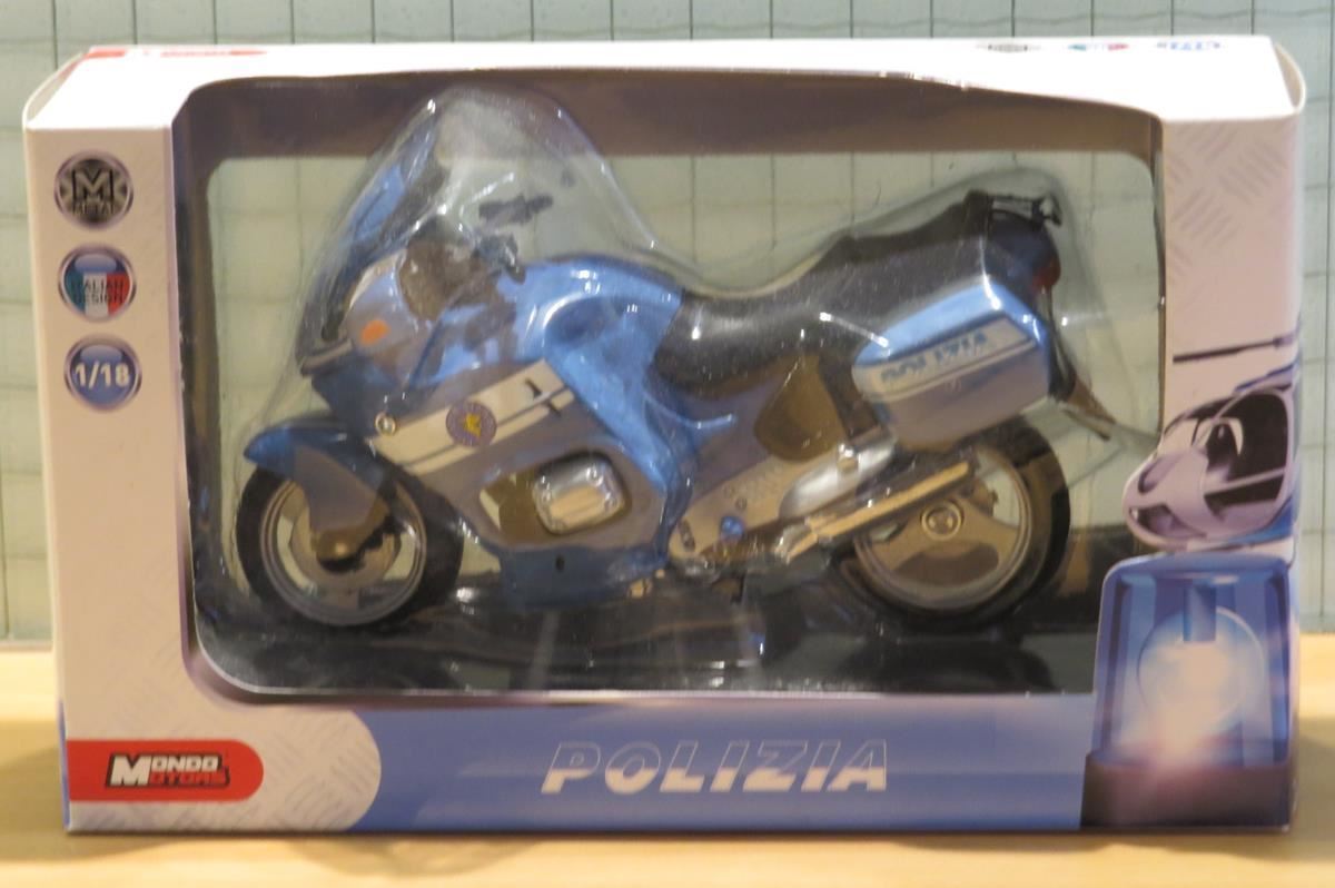 Moto miniature 1/18e BMW R 1200 RT Police du Royaume-Uni Maisto