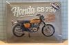 Picture of Honda CB750 reliëf man cave bordje