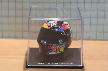 Afbeelding van Valentino Rossi  AGV helmet 2019 winter test 1:5
