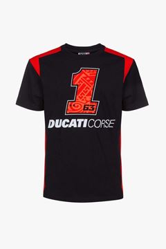 Afbeelding van Francesco Pecco Bagnaia World champion t-shirt DBMTS472104