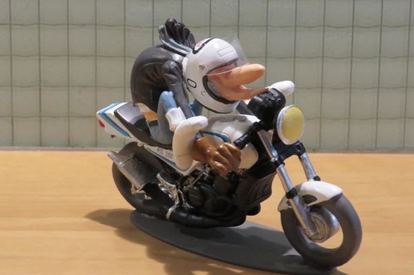 Picture of Joe Bar Djamel Egaze Yamaha 350 RDLC 1:18 jb119