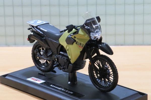 Picture of Kawasaki KLR650 khaki 1:18