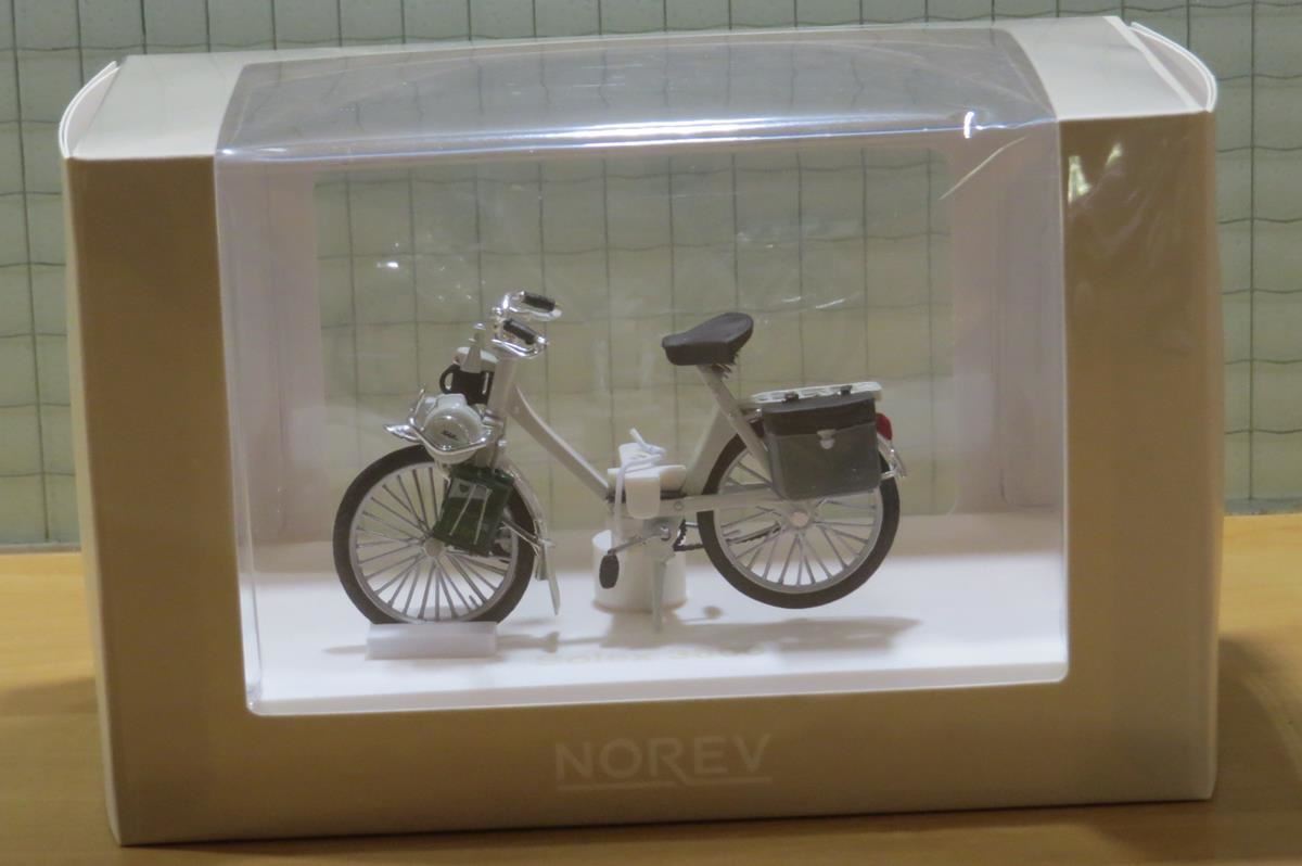 Miniatura Ciclomotore Solex 3800 Da 1966 Bianco 1/18 NOREV