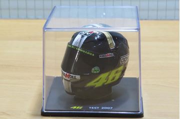 Afbeelding van Valentino Rossi  AGV helm 2007 Jerez test 1:5