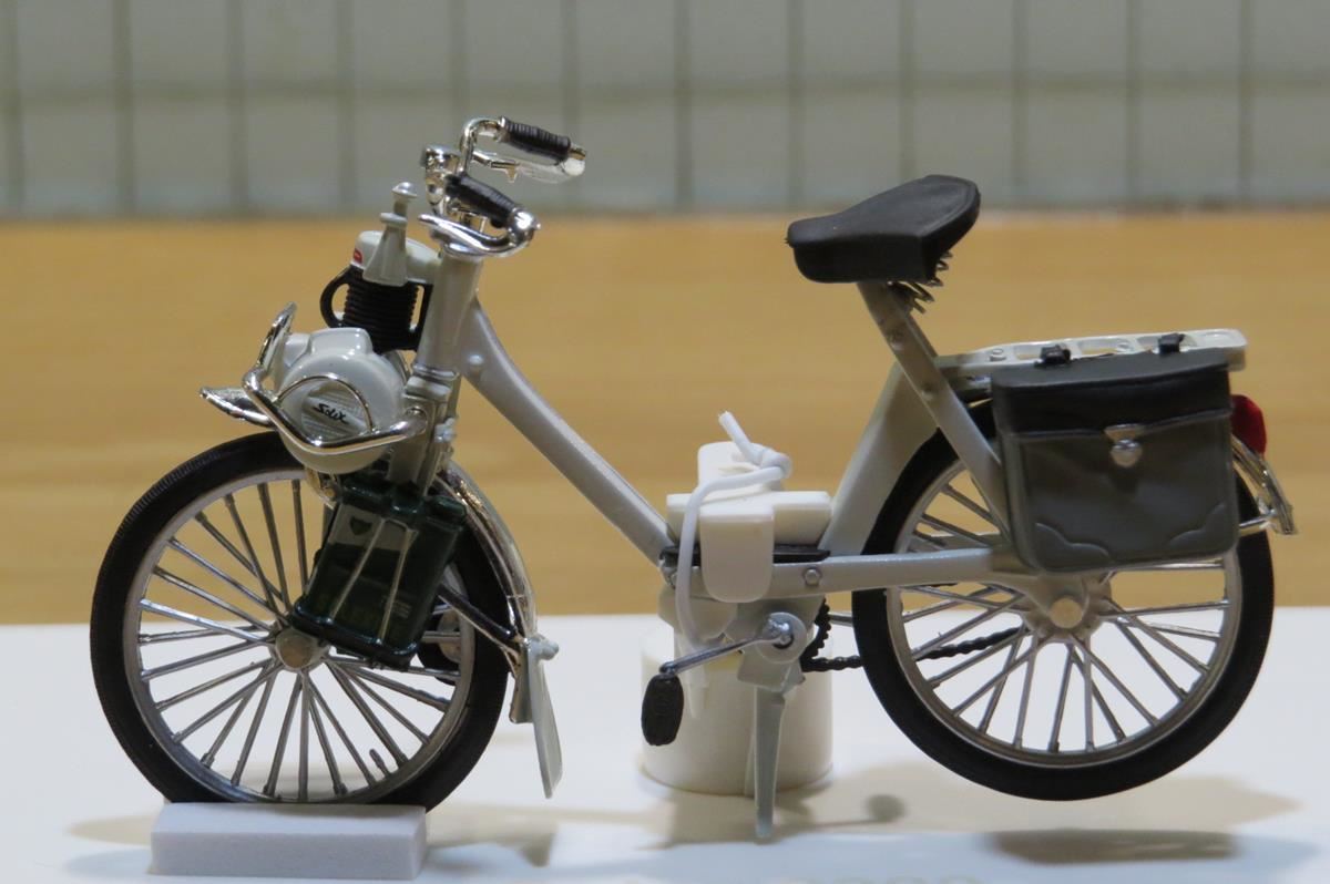 NOREV Miniatura Motomotore SOLEX 3800 1966 Bianco – Scala 1/18 In Metallo