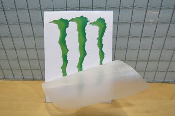 Afbeelding van Sticker Monster Energy 8 x 5.5 cricut