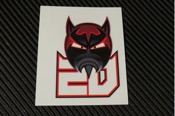 Afbeelding van Fabio Quartararo sticker 20 Diablo