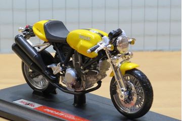 Afbeelding van Ducati Sport 1000 yellow 1:18 Maisto