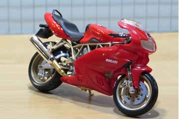 Afbeelding van Ducati Supersport 900 red 1:18 bburago