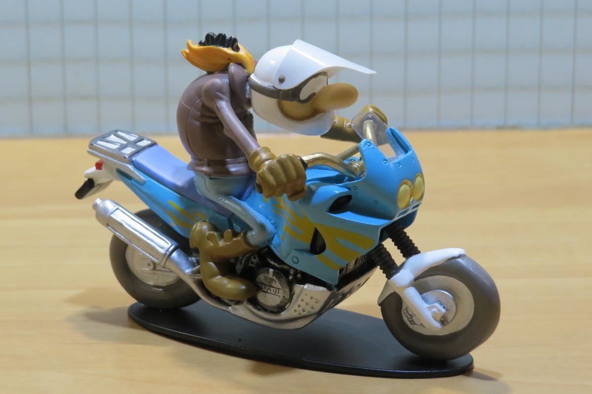 Figurine Joe Bar Team - Barry Bagar Honda 750 Africa Twin - Résine 1/18 - Vents D'Ouest