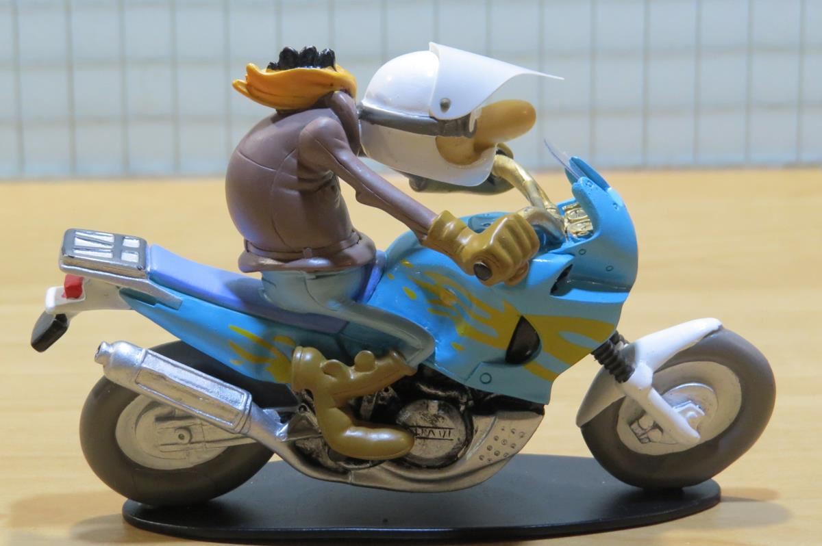 FIGURINE MOTO JOE Bar Team 1/18 Barry Bagar - Honda 750 Africa Twin - 6