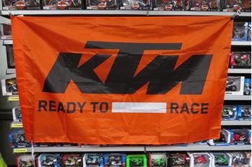 Afbeelding van KTM racing vlag 3PW17V1500