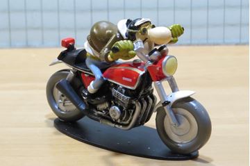 Afbeelding van Joe Bar Edouard Bracame Honda CB750 1:18 breuk