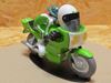 Picture of Joe Bar Riton Lassemoule Kawasaki 1000 Godier-Genaud 1:18 JB89 los