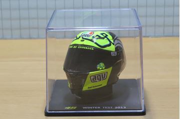 Afbeelding van Valentino Rossi  AGV  helmet 2013 test Sepang 1:5