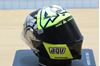 Picture of Valentino Rossi  AGV  helmet 2013 test Sepang 1:5