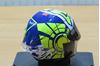 Picture of Valentino Rossi  AGV  helmet 2013 test Jerez 1:5