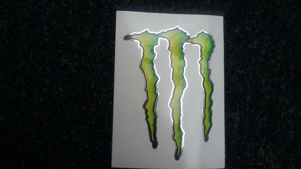Picture of foil Sticker Monster Energy 10 x 7