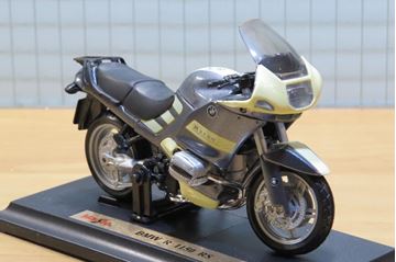 Afbeelding van BMW R1150RS grey/yellow 1:18 Maisto