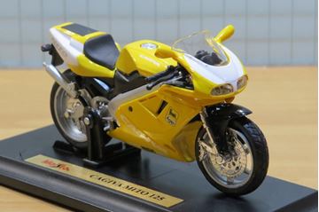 Afbeelding van Cagiva Mito yellow 1:18 Maisto