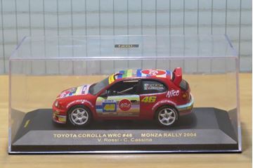 Afbeelding van Valentino Rossi Toyota Corolla WRC 2004 1:43 IXO