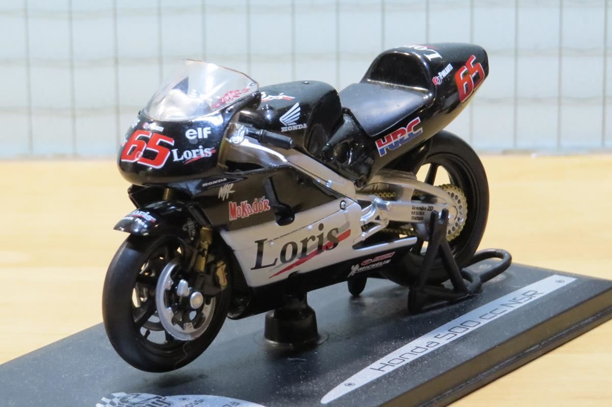 Miniature Moto GP Honda NSR 500 2002 Loris Capirossi, Minichamps 1/12, état Neuf