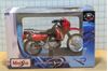 Picture of Kawasaki KLR650 1:18 zwart/rood