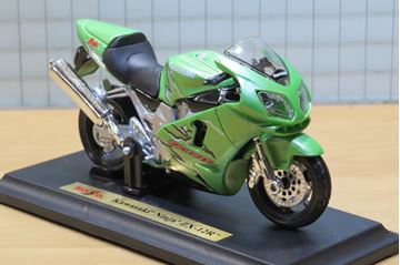 Afbeelding van Kawasaki ZX-12R groen 1:18 Maisto