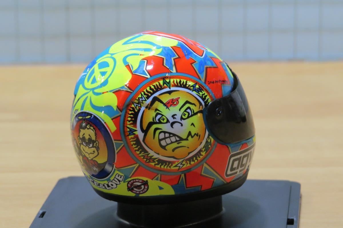 DIE CAST Casques De Valentino Rossi 1/5  Phillip Island 2007