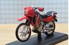 Picture of Kawasaki KLR650 1:18 zwart/rood