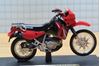 Picture of Kawasaki KLR650 1:18 zwart/rood