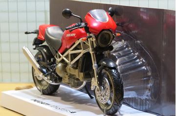 Afbeelding van Ducati Monster S4 rood 1:12 43713 2e ed.