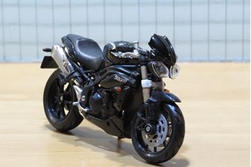 Afbeelding van Triumph Speed Triple 1:18 black Bburago