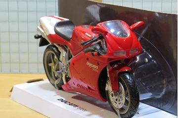 Afbeelding van Ducati 998s red 1:12 43693