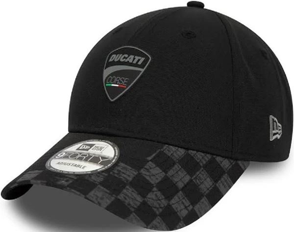 Picture of Ducati corse check visor 9 forty cap pet 60435566 new era