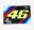 Afbeelding van Valentino Rossi WRT vlag flag VAUFG498303
