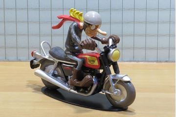 Afbeelding van Joe Bar Will Debwatt Triumph 750 Bonneville 1:18 JB20 los
