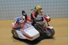 Picture of Joe Bar Pierrot & Chris Deb Moto Guzzi le mans zijspan 1:18 JB111