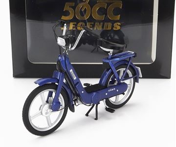 Afbeelding van Vespa Piaggio Ciao blue brommer 1:10