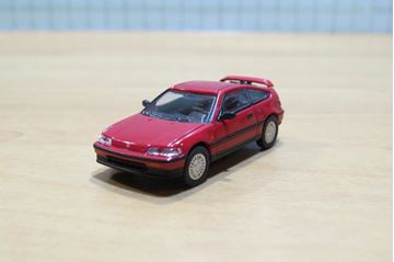 Afbeelding van Honda CRX 1987 red 1:87 Minichamps