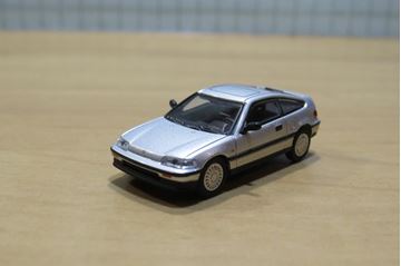 Afbeelding van Honda CRX 1987 zilver 1:87 Minichamps