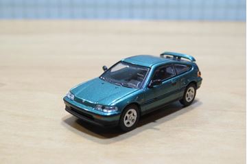 Afbeelding van Honda CRX 1987 green 1:87 Minichamps