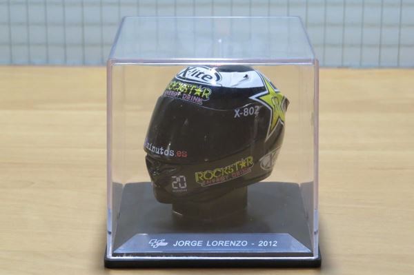 Picture of Jorge Lorenzo Nolan helmet 2012 1:5